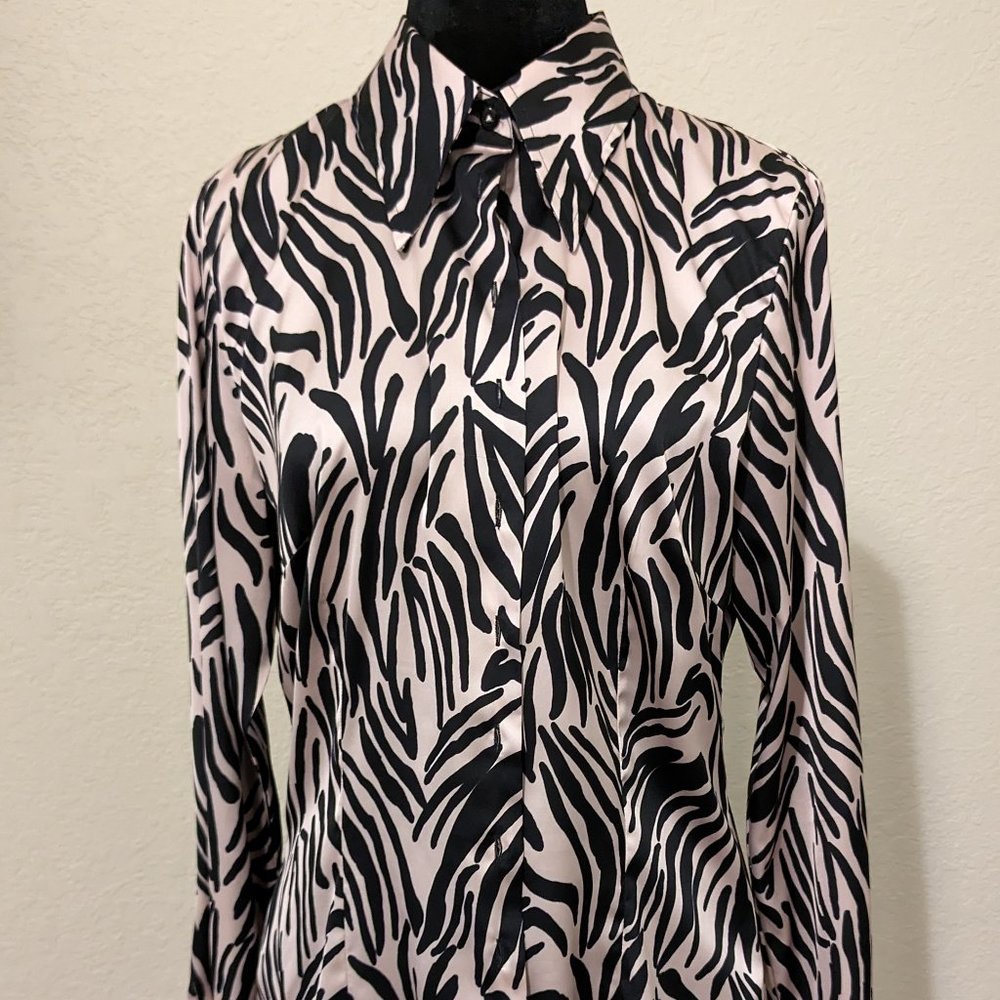 Satin Bow Blouse